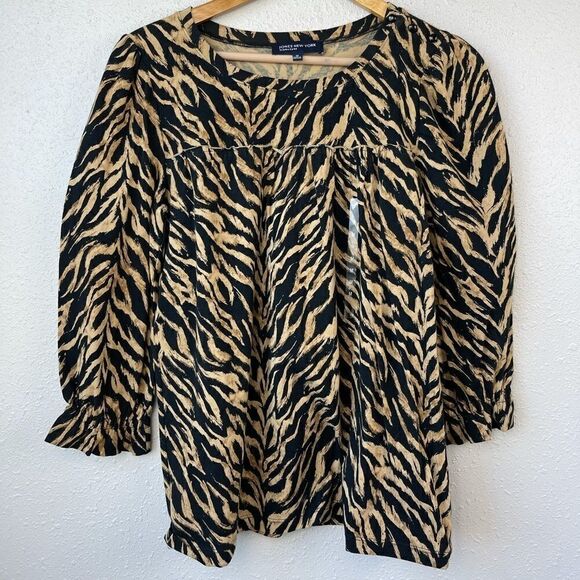 NWT Jones New York Women’s Top Size M - Picture 1 of 5